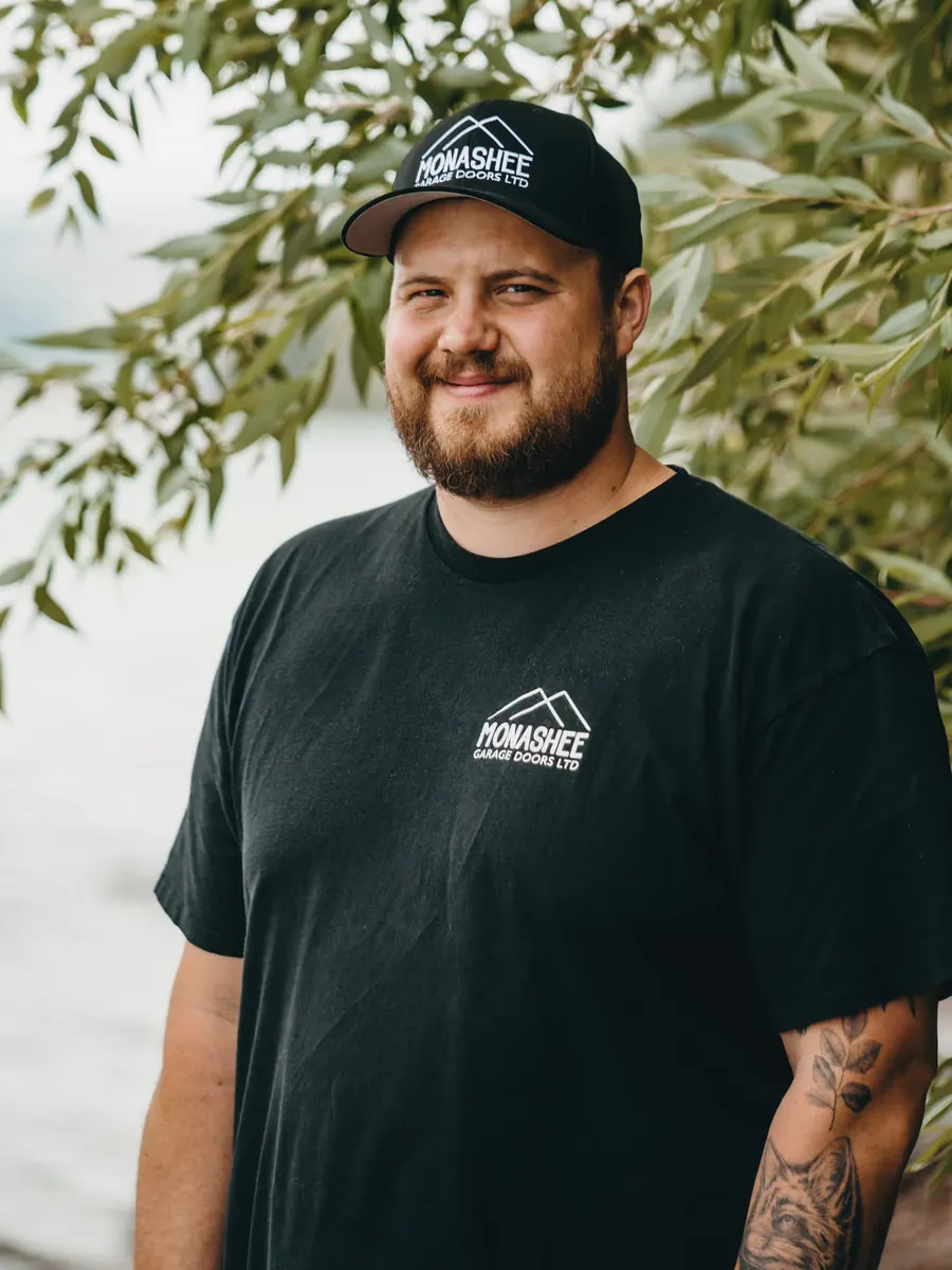 Josh Strother, owner of Monashee Garage Doors